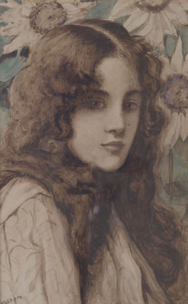 Pre-Raphaelite Watercolour